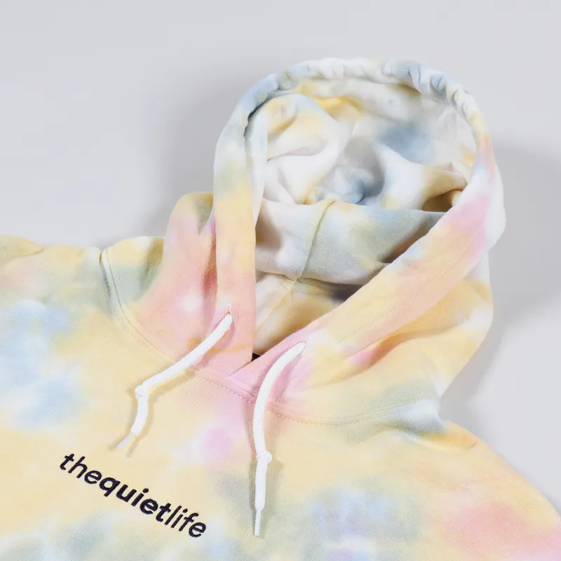 The Quiet Life Origin Embroidered Hoodie Tie Dye-7