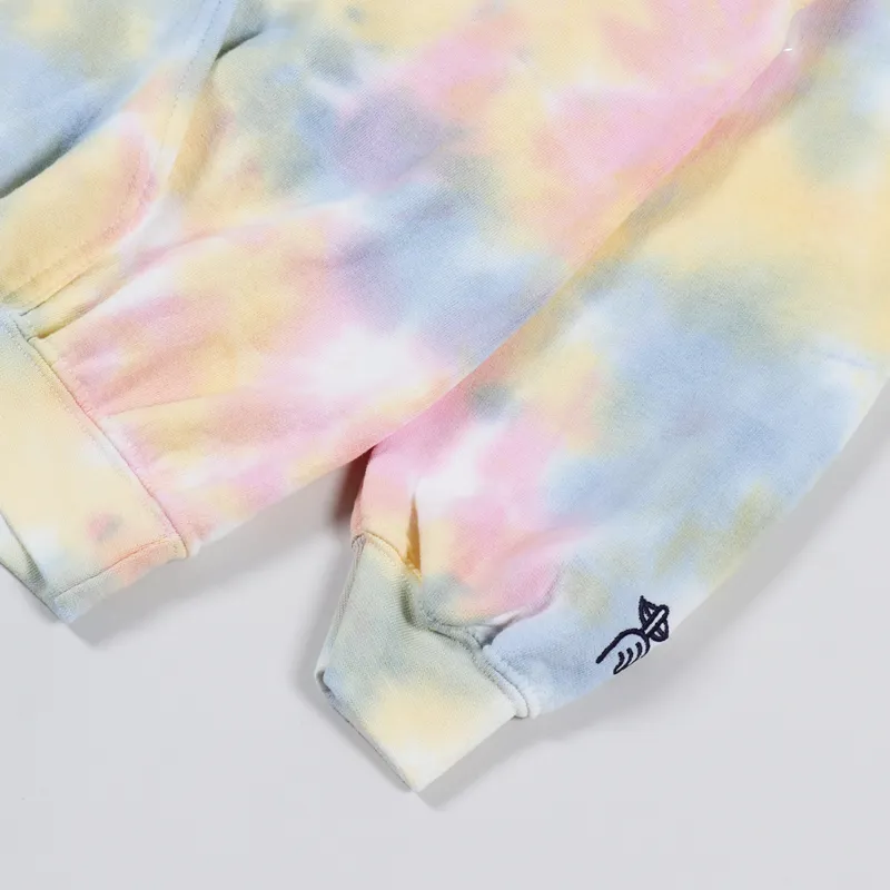The Quiet Life Origin Embroidered Hoodie Tie Dye-4