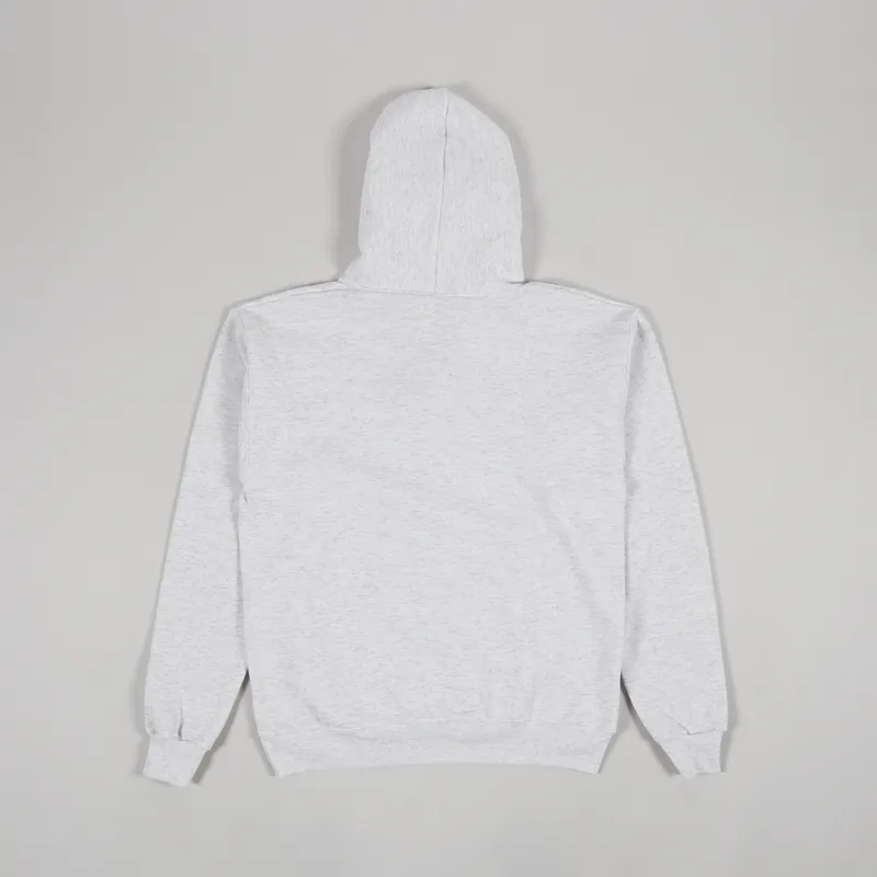 Thrasher Skateboard Magazine Outlined Hoodie Ash Grey-1