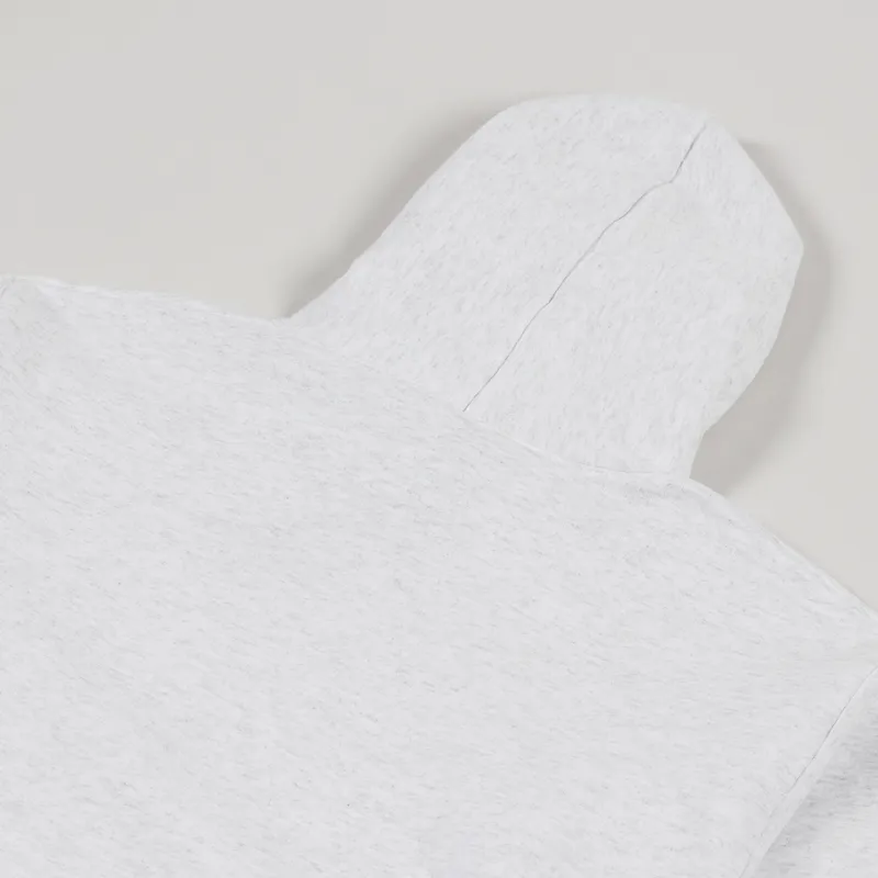 Thrasher Skateboard Magazine Outlined Hoodie Ash Grey-3