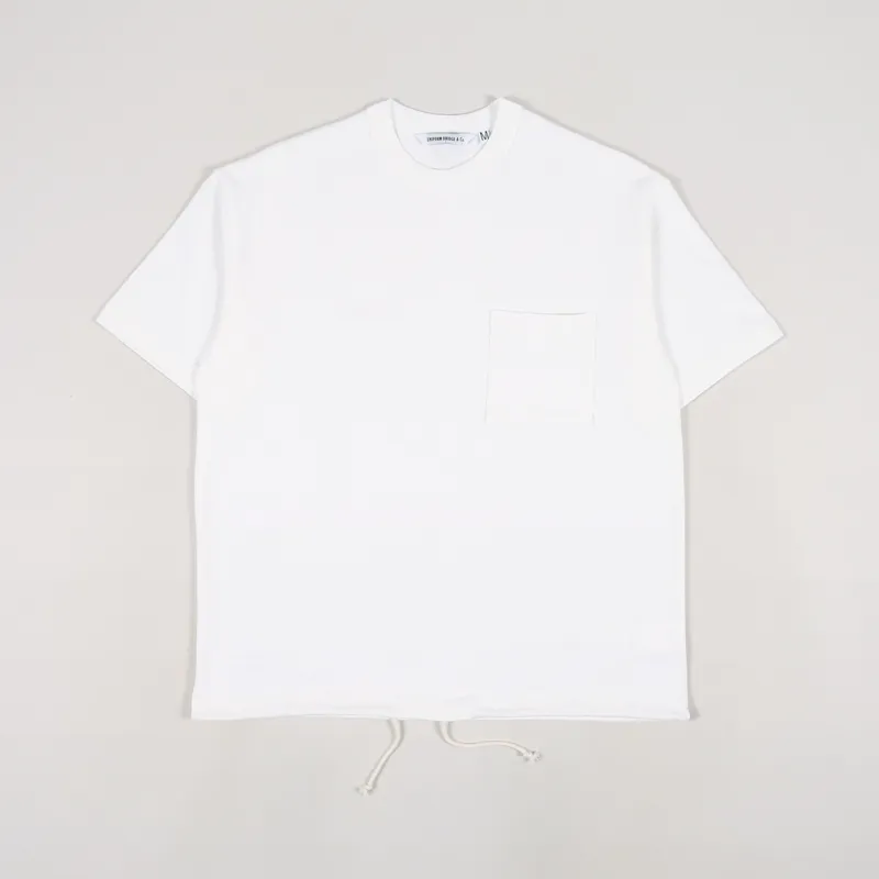 Uniform Bridge Oversized Pocket T Shirt Off White