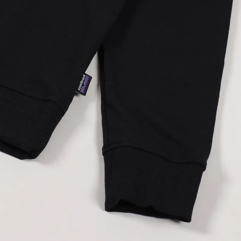 Patagonia P-6 Label Uprisal Crew Sweatshirt Black-4