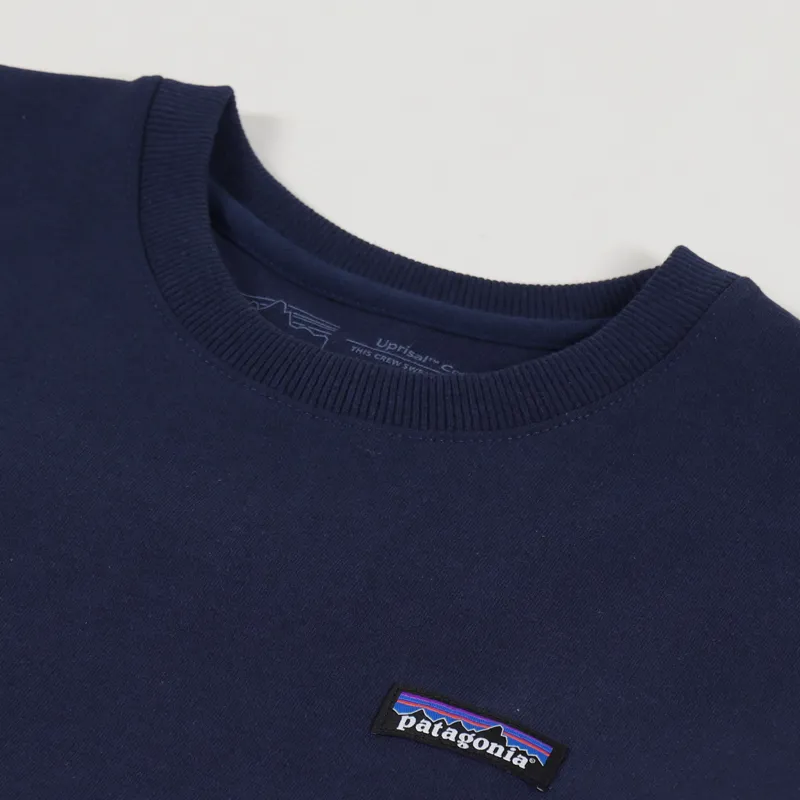 Patagonia P-6 Label Uprisal Crew Sweatshirt Classic Navy-6