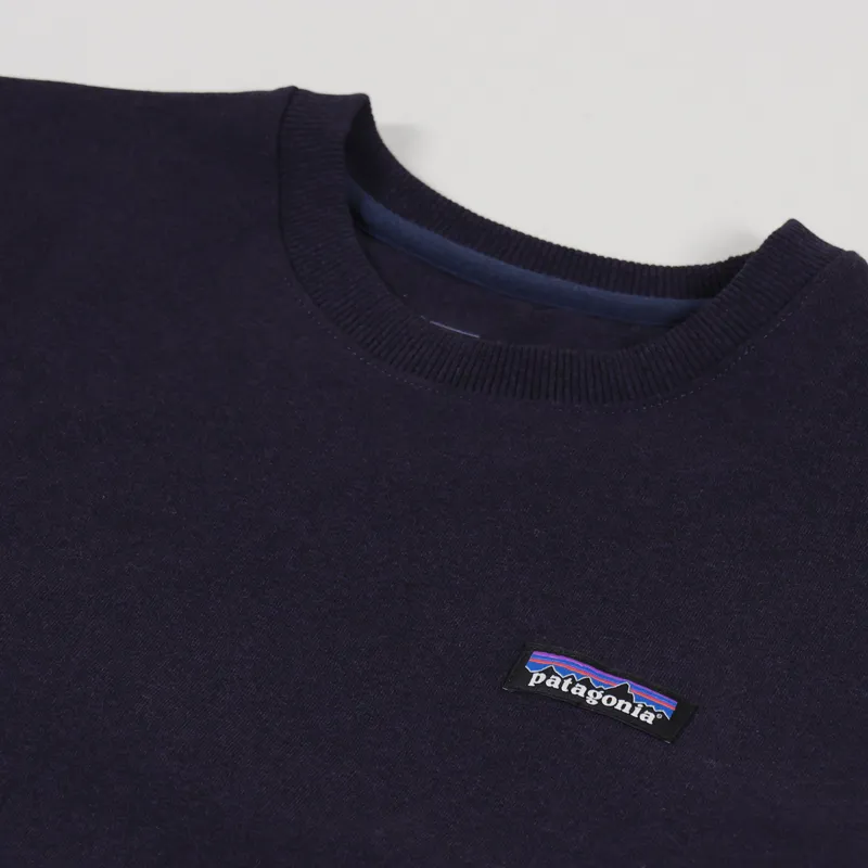 Patagonia P-6 Label Uprisal Crew Sweatshirt Piton Purple-6