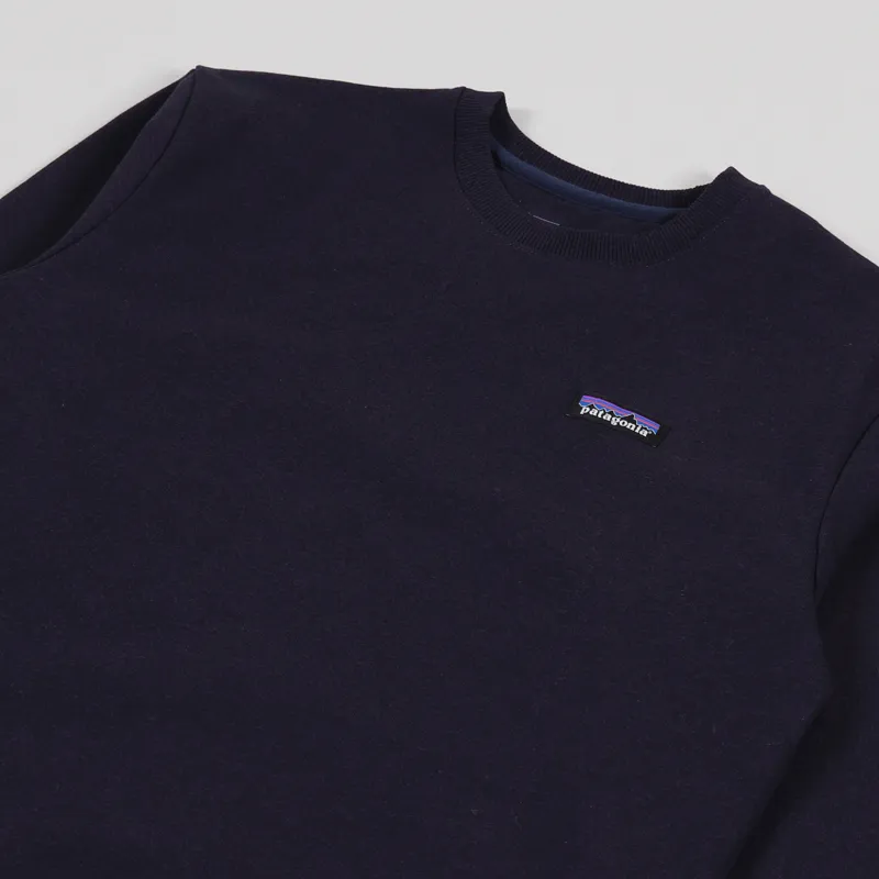 Patagonia P-6 Label Uprisal Crew Sweatshirt Piton Purple-2