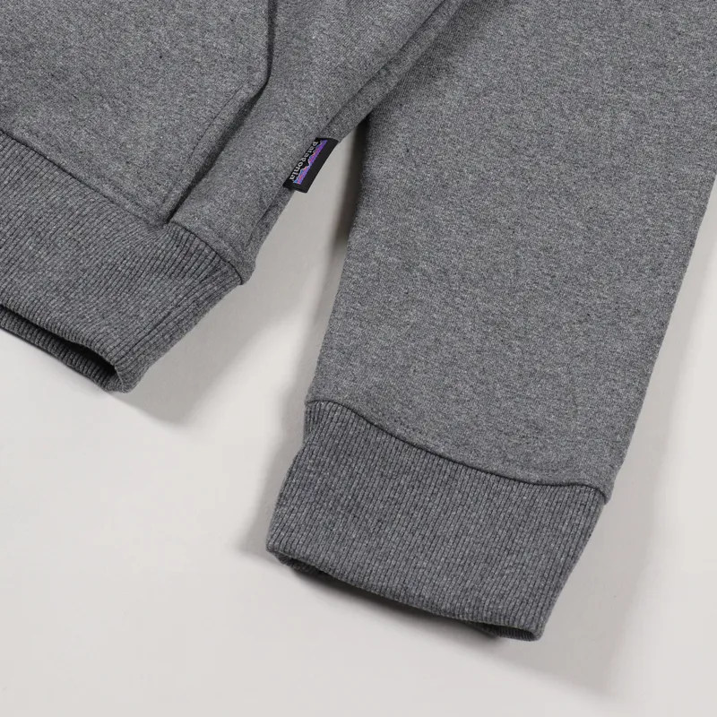 Patagonia P-6 Label Uprisal Hoody Gravel Heather-4