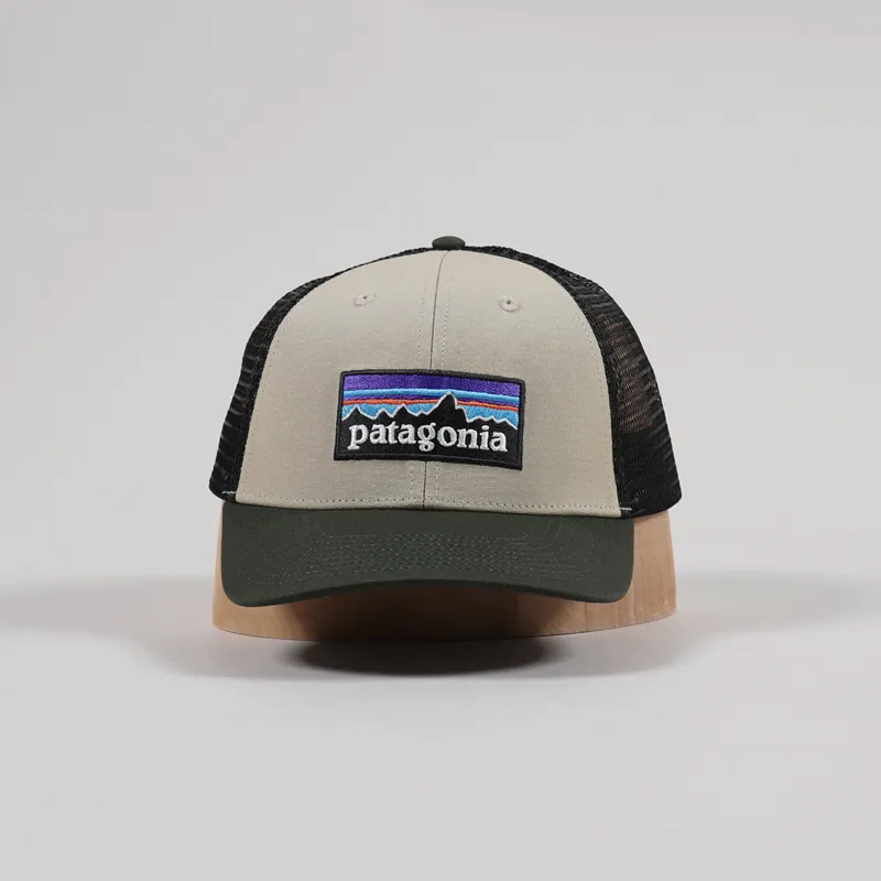 Patagonia P-6 Logo LoPro Trucker Hat El Cap Khaki-2