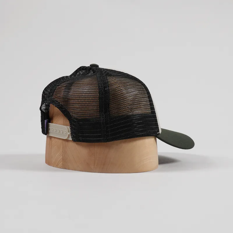 Patagonia P-6 Logo LoPro Trucker Hat El Cap Khaki-1