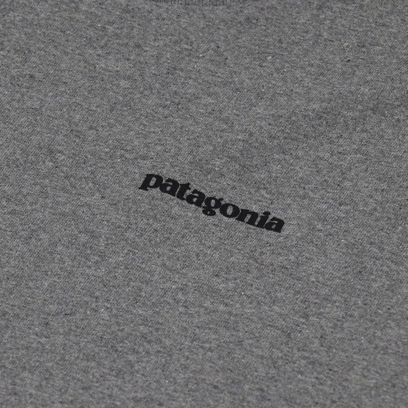 Patagonia P-6 Logo Responsibili-Tee Gravel Heather-4