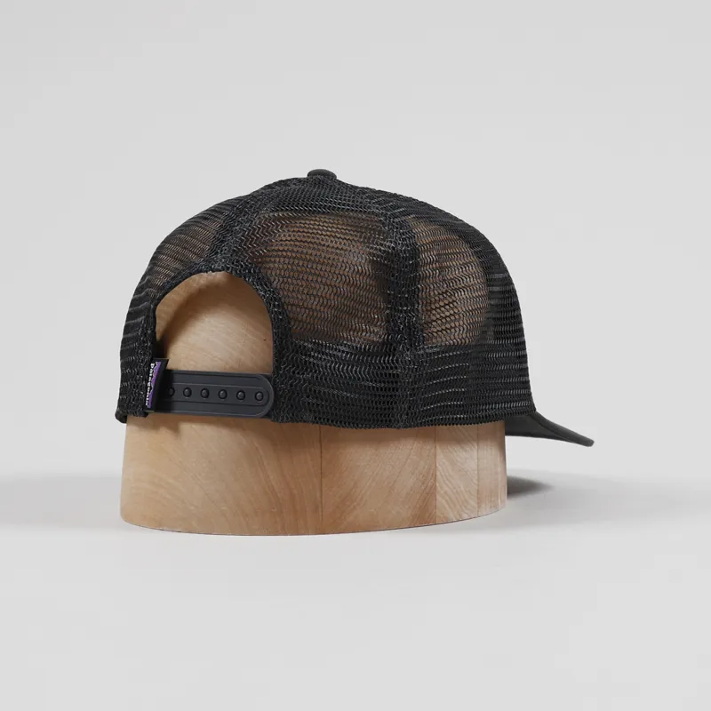 Patagonia P-6 Logo Trucker Hat Forge Grey-1