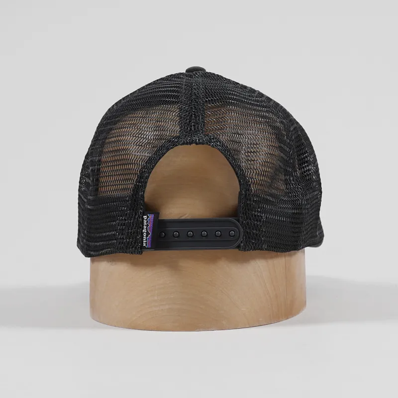 Patagonia P-6 Logo Trucker Hat Forge Grey-3