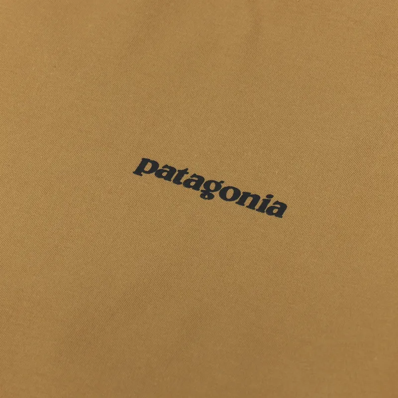 Patagonia P-6 Mission Organic T Shirt Oaks Brown-5