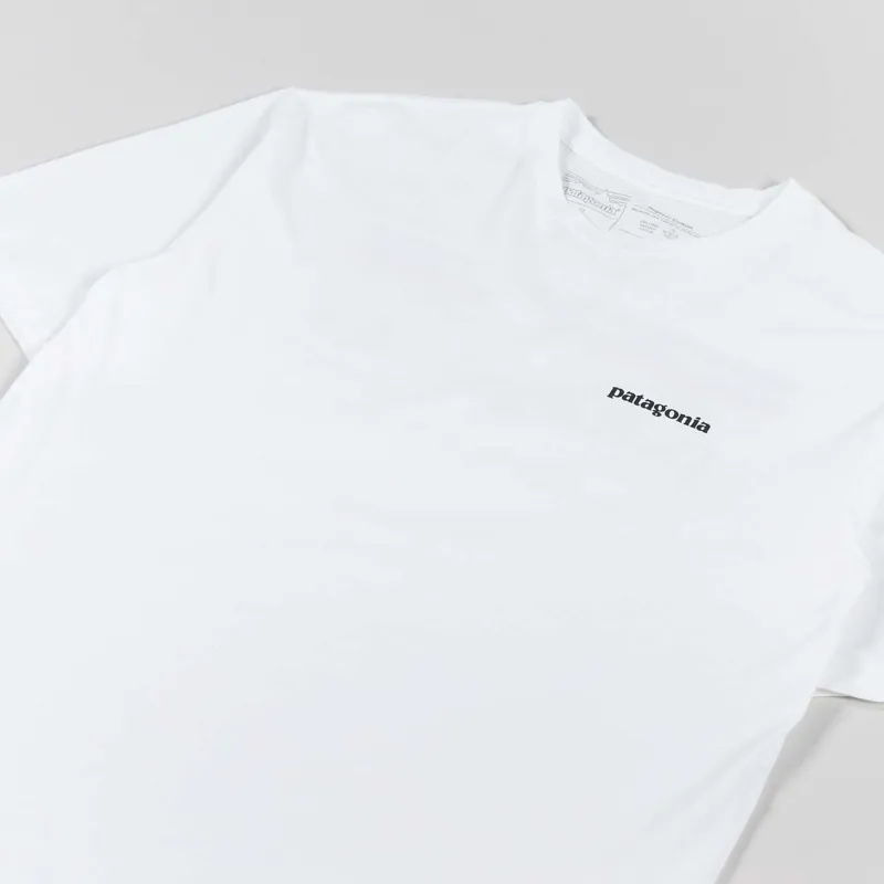 Patagonia P-6 Mission Organic T Shirt White-3
