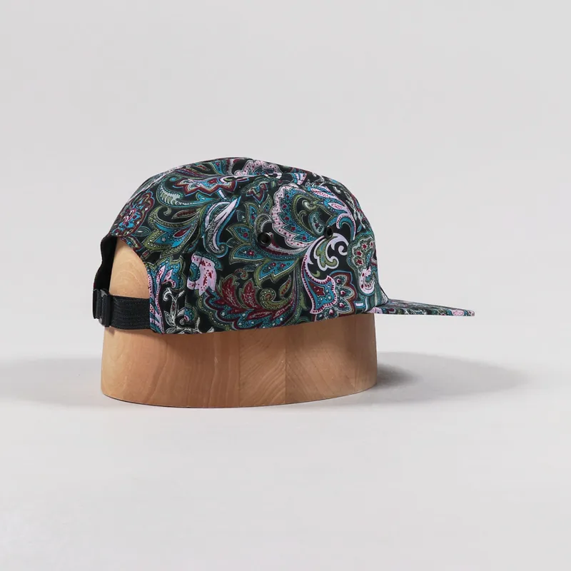 The Quiet Life Paisley 5 Panel Camper Hat Multi-1