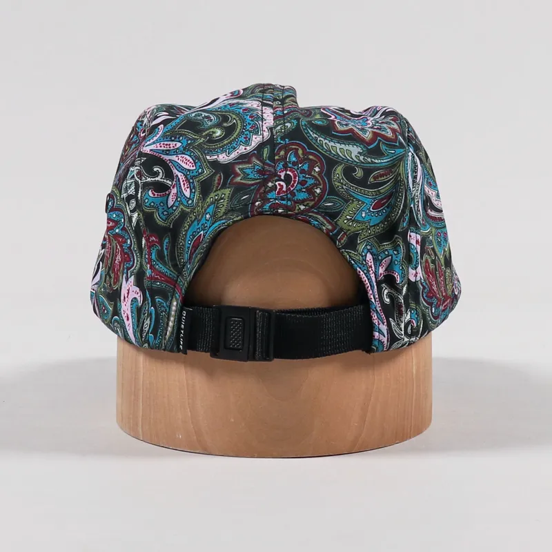The Quiet Life Paisley 5 Panel Camper Hat Multi-3