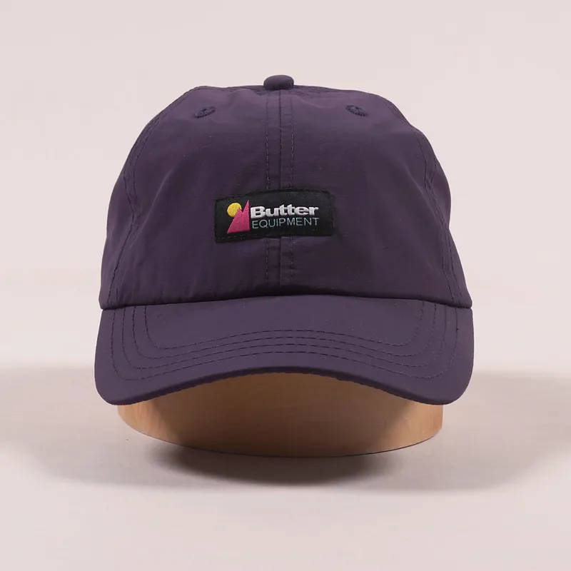 Butter Goods Panel Cap Wine-2