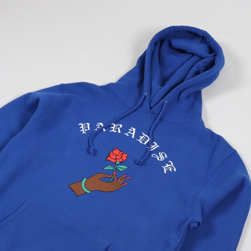 Paradise NYC Compliments Hoodie Royal-1