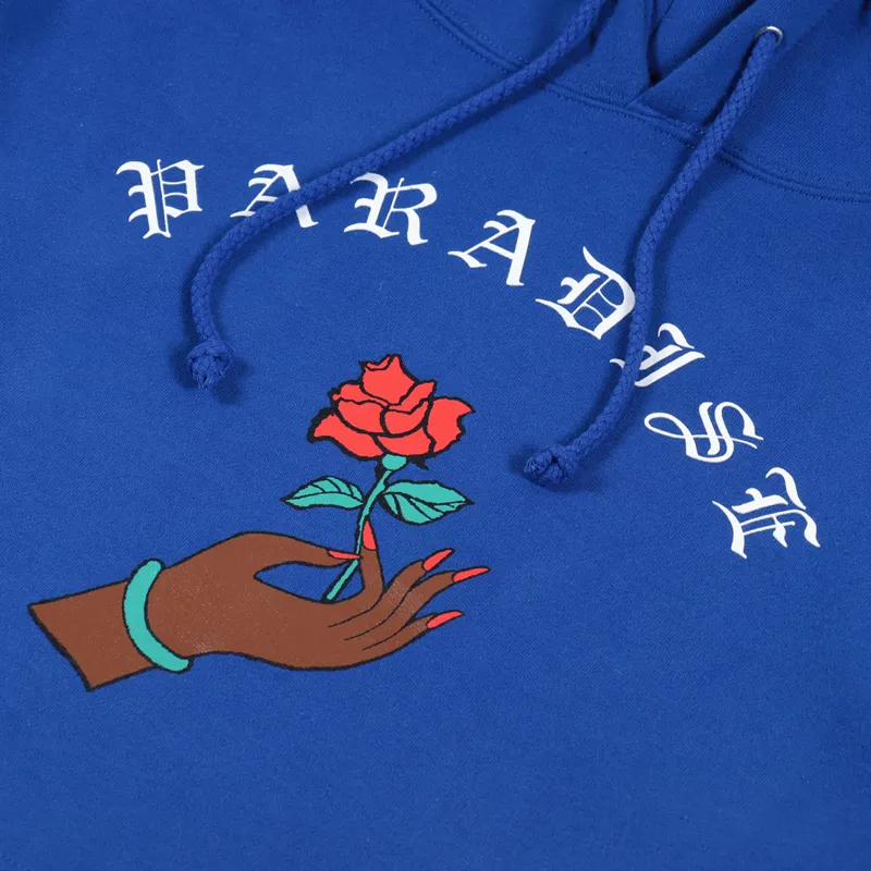 Paradise NYC Compliments Hoodie Royal-2