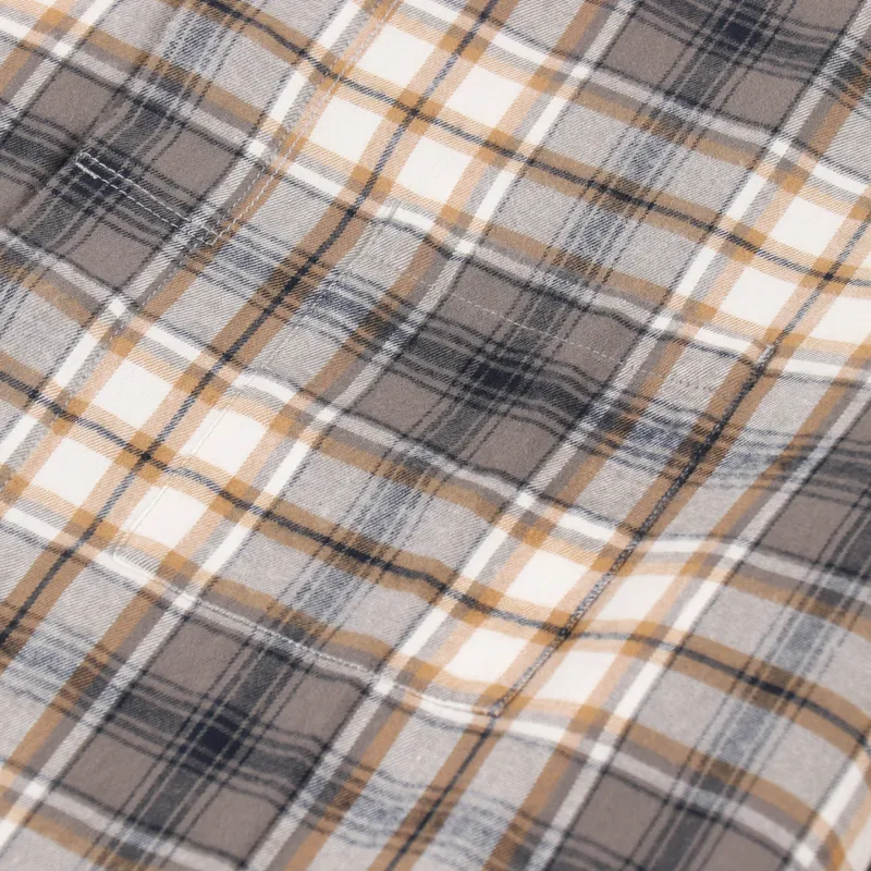 Folk Patch Shirt Peat Multicheck-2