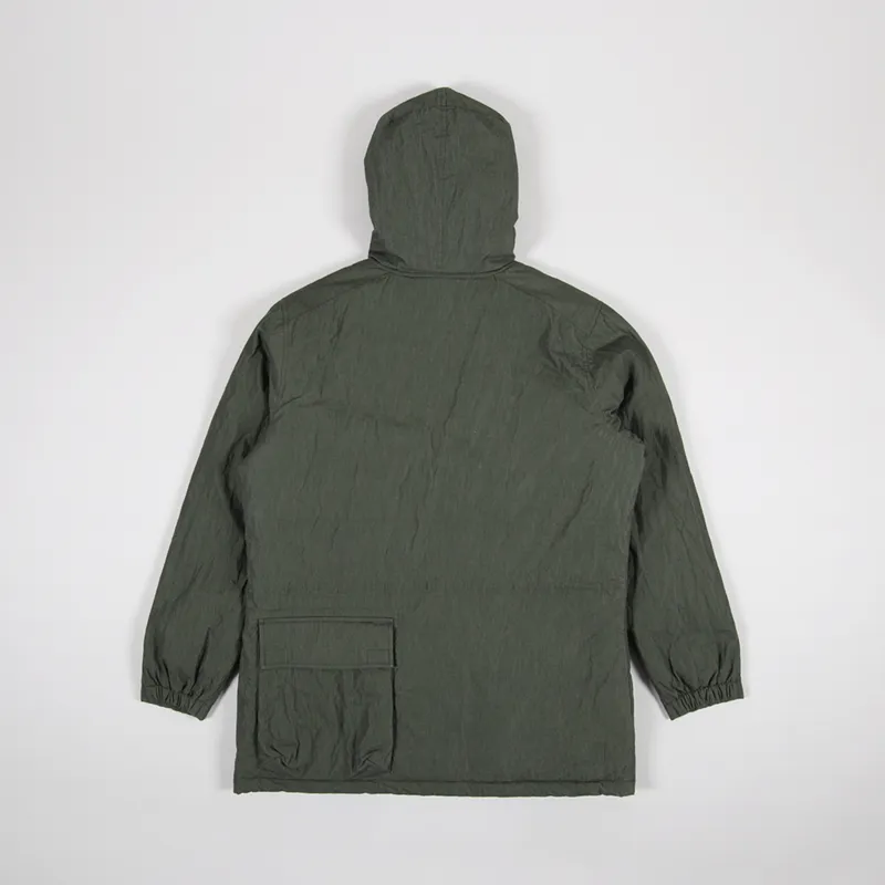 Universal Works Padded Short Parka Olive Washed-2