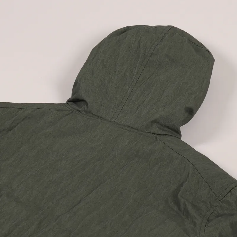 Universal Works Padded Short Parka Olive Washed-5