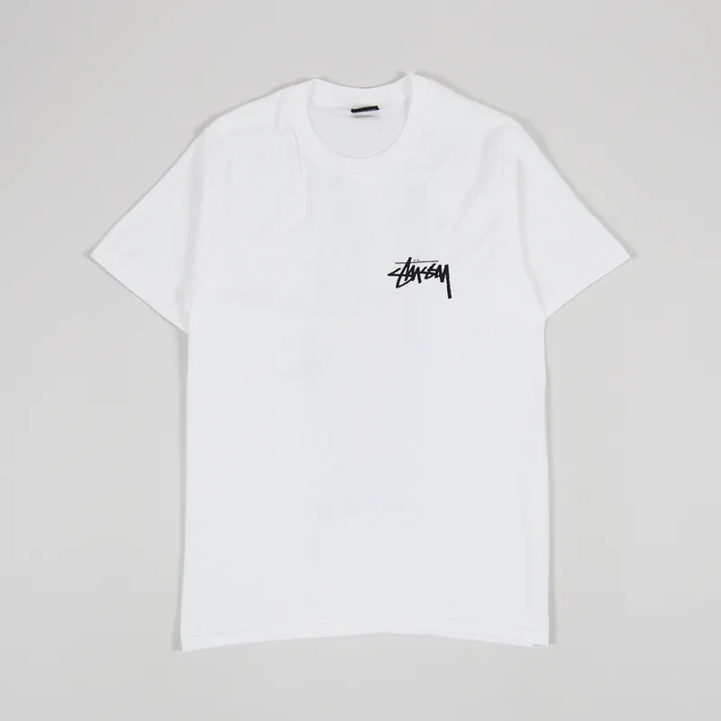 Stussy Peace Sign T Shirt White-1