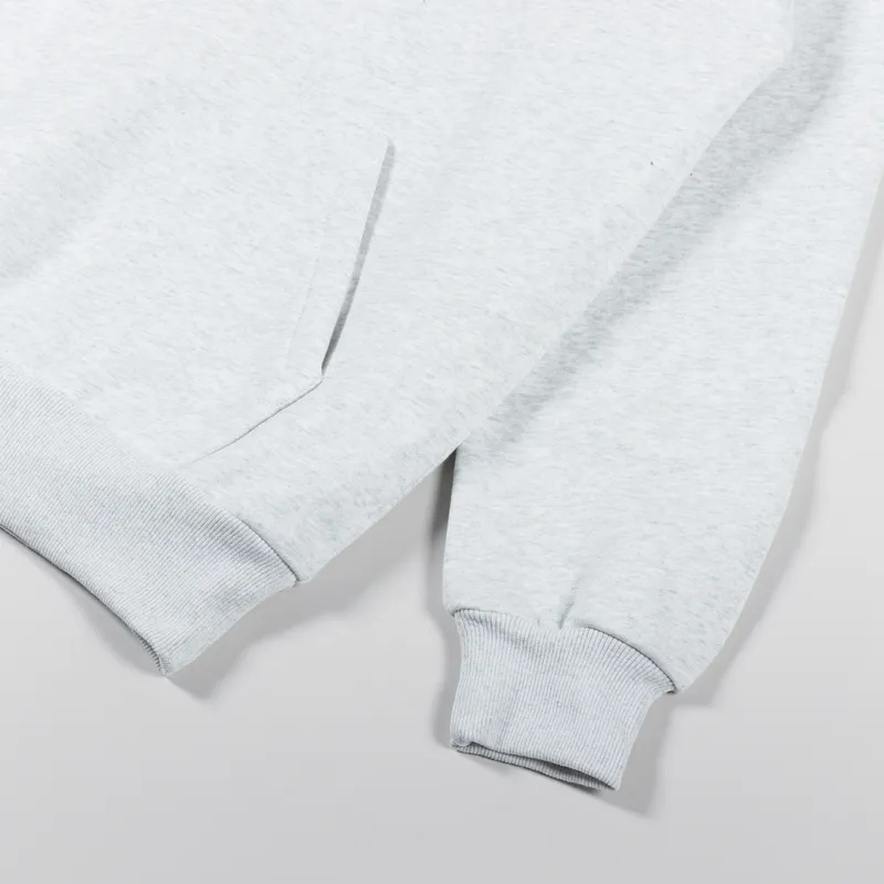 Butter Goods Pencil Pullover Hoodie Heather Grey-4