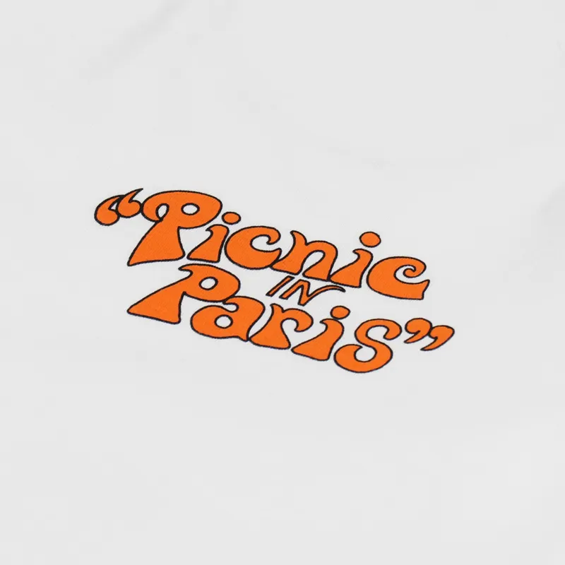 Carhartt WIP Picnic In Paris T Shirt White-5