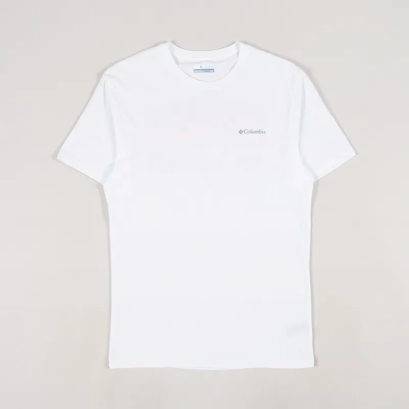 Columbia Pikewood Graphic T Shirt White Hikers Haven-1
