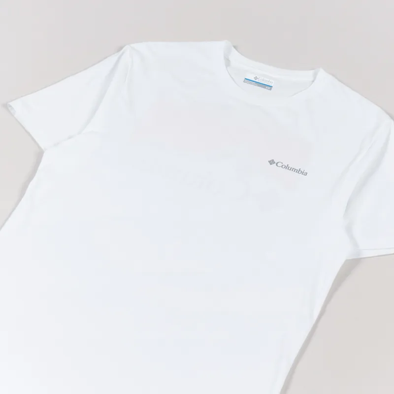 Columbia Pikewood Graphic T Shirt White Hikers Haven-4