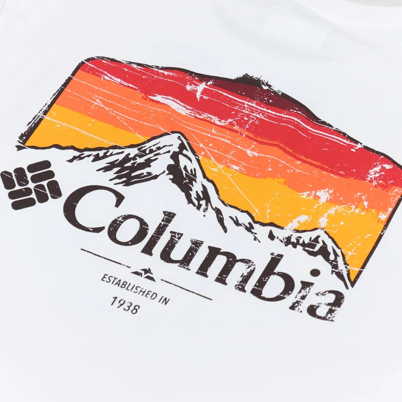 Columbia Pikewood Graphic T Shirt White Hikers Haven-2