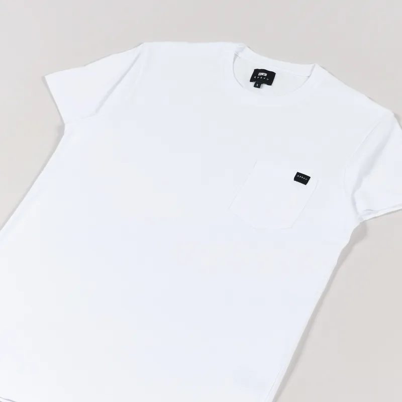 Edwin Pocket T Shirt White-2