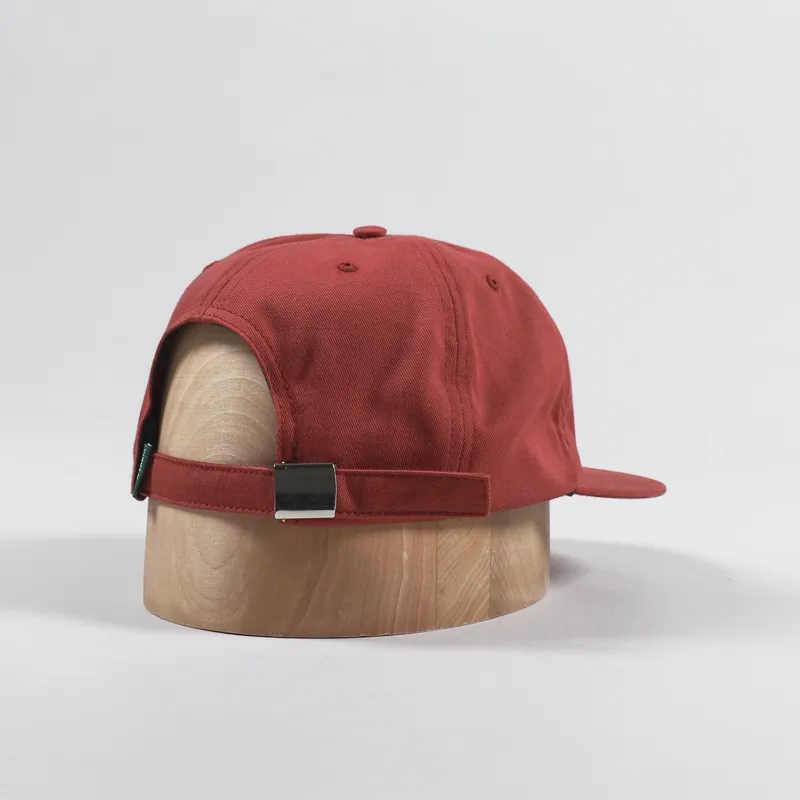 Magenta Plant 6 Panel Cap Red-1