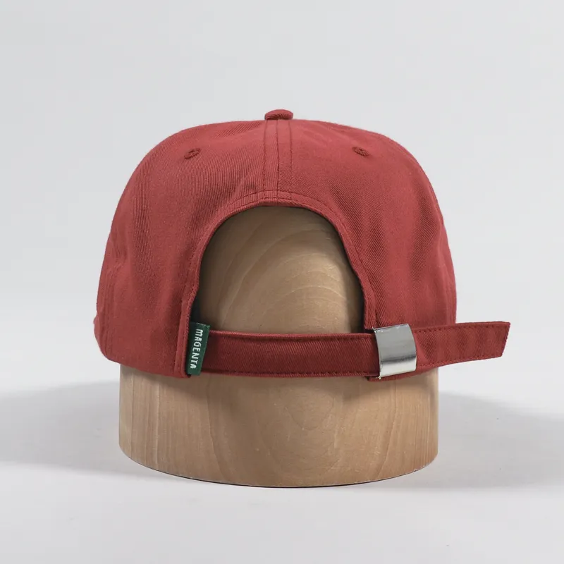Magenta Plant 6 Panel Cap Red-3