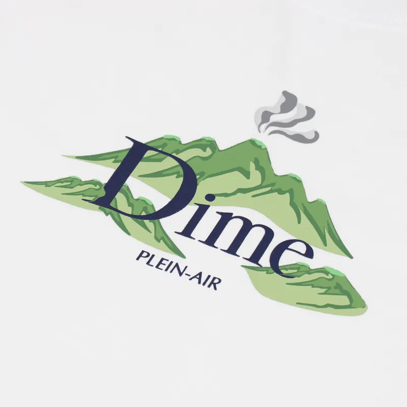 Dime Plein Air T Shirt White-2