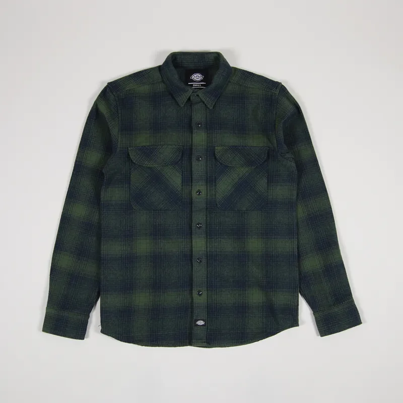 Dickies Plesent Hill Shirt Army Green