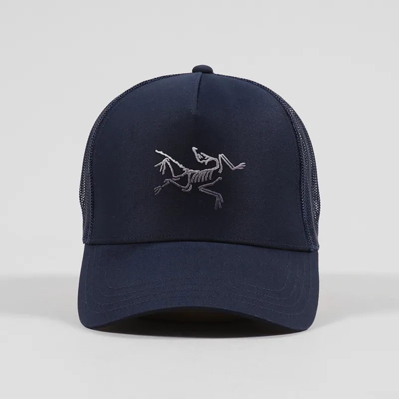 Arcteryx Polychrome Bird Trucker Hat Cobalt Moon-2