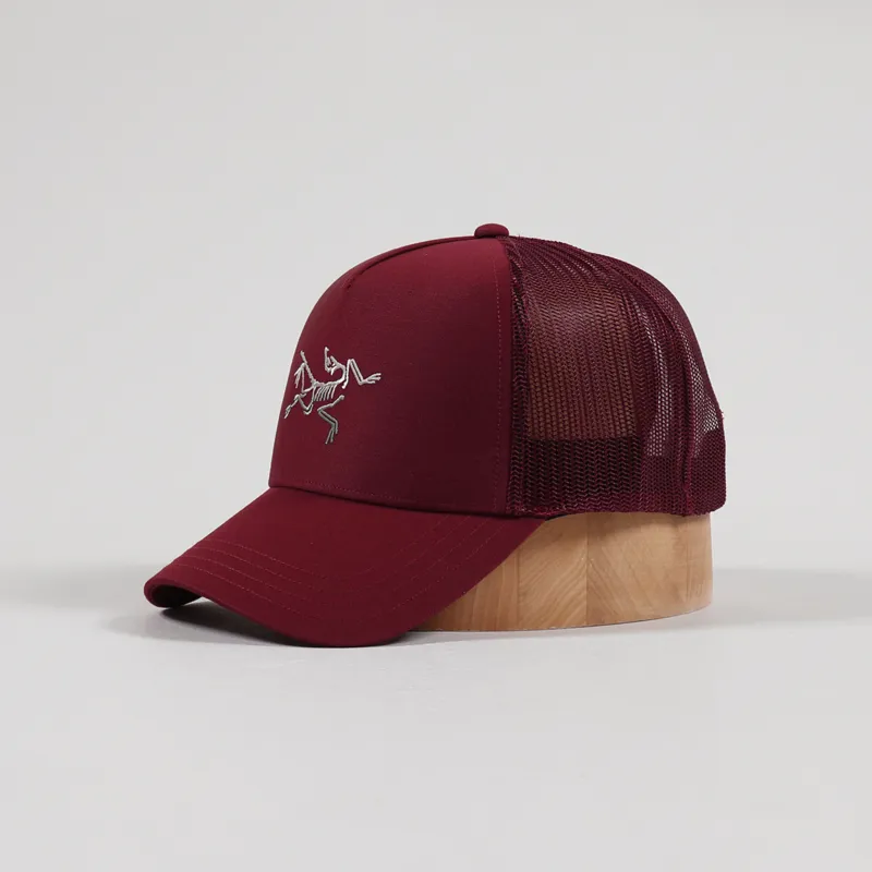 Arcteryx Polychrome Bird Trucker Hat Dark Wonderland