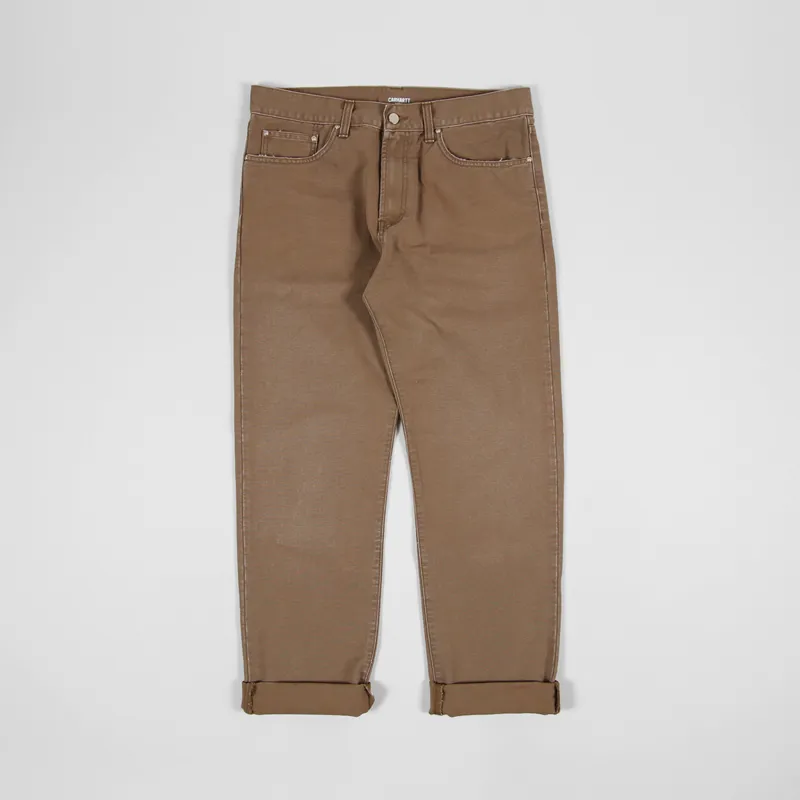 Carhartt WIP Pontiac Pant Hamilton Brown-1