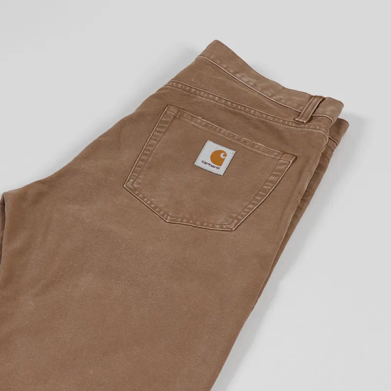 Carhartt WIP Pontiac Pant Hamilton Brown-3