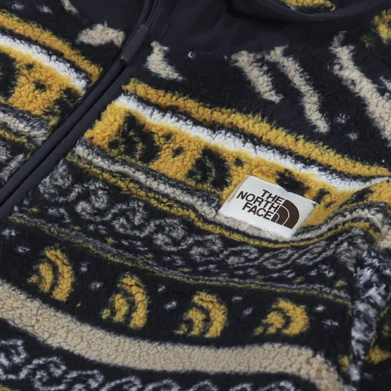 The North Face Printed Campshire Jacket Arrowwood Yellow Mountain Fairisle-7