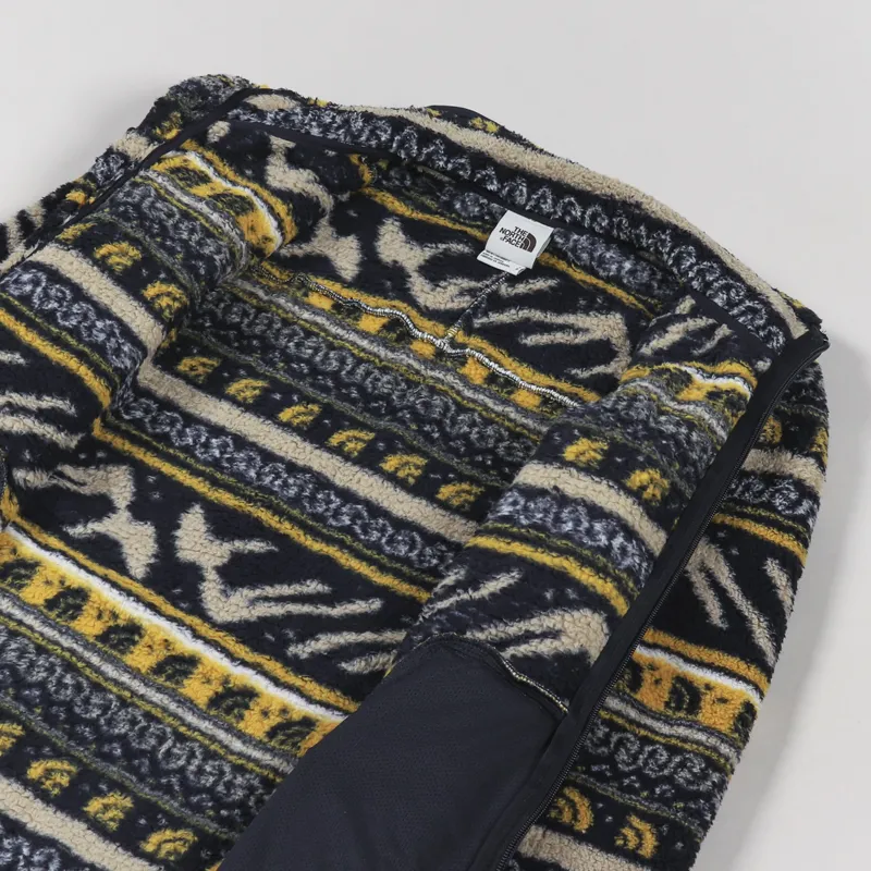 The North Face Printed Campshire Jacket Arrowwood Yellow Mountain Fairisle-4