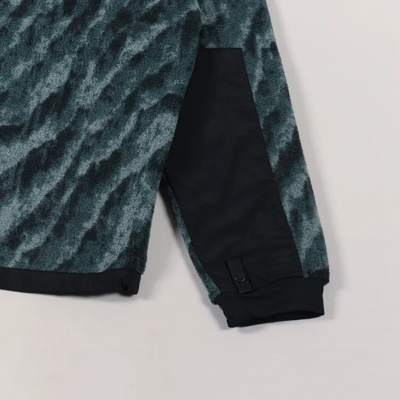 The North Face Denali 2 Fleece Jacket Balsam Green Wooden Tiger Print-6