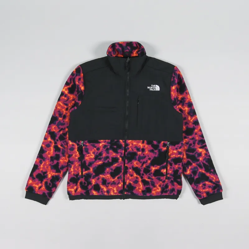 The North Face Mens Denali 2 Fleece Jacket Black Marble Camo