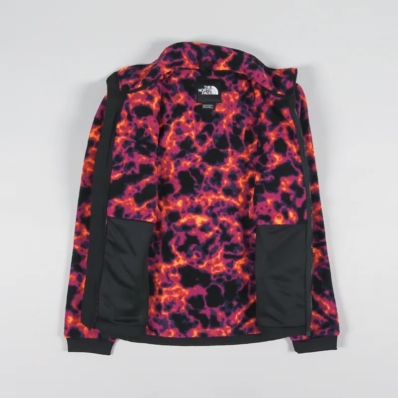 The North Face Mens Denali 2 Fleece Jacket Black Marble Camo