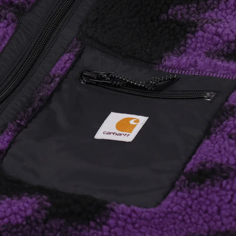 Carhartt WIP Prentis Liner Camo Blur Purple-7