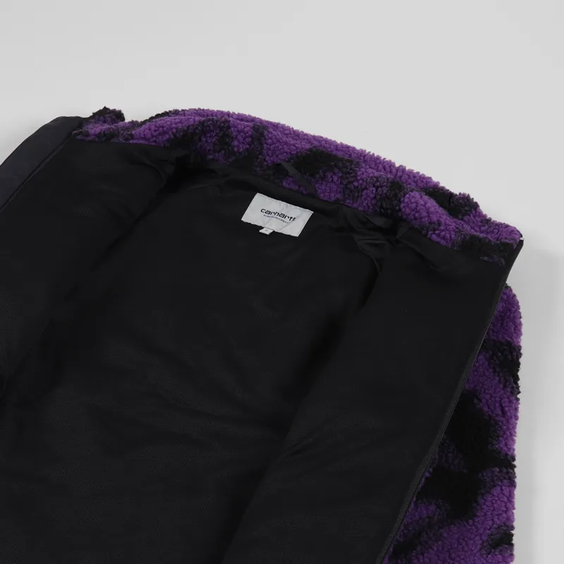 Carhartt WIP Prentis Liner Camo Blur Purple-4