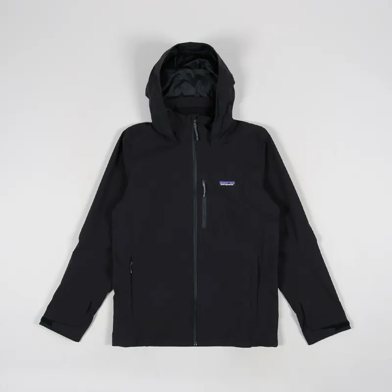 Patagonia Mens Waterproof Snow Quandary Shell Jacket Black