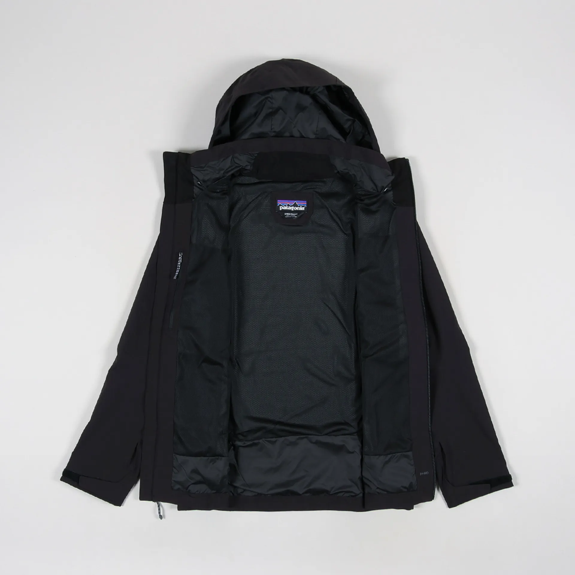 Patagonia Mens Waterproof Snow Quandary Shell Jacket Black