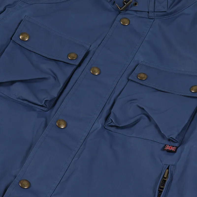 Belstaff Racemaster Jacket Airforce Blue-8